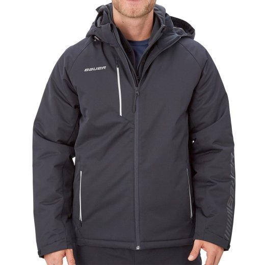 BAUER Heavyweight Jacke Supreme - schwarz - Junior XS