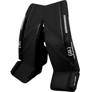 Warrior Ritual G6 E+ Goalie Pads Senior black/black/black 32&quot; + 1,5&quot;