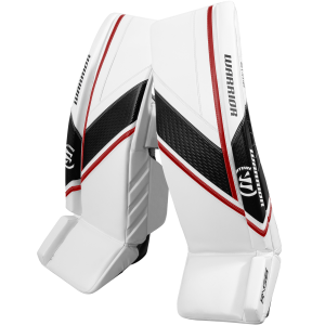 Warrior Ritual G6 E+ Goalie Pads Senior white/white/white 32&quot; + 1,5&quot;