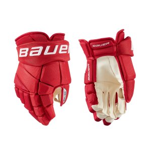 BAUER Vapor Pro Team Gloves Senior red 15"