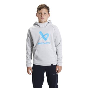 BAUER Core Lockup Hoody Junior grau