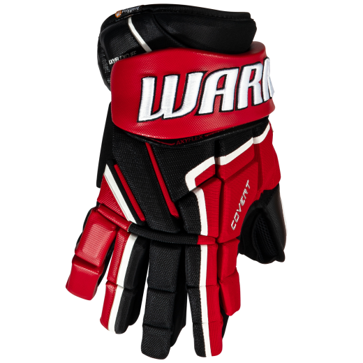 Warrior Covert QR5 Pro Gloves Senior black/red/white 15"