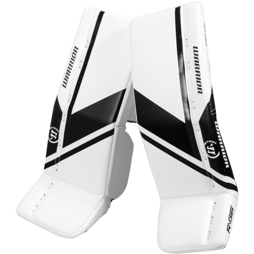 Warrior Ritual G6 E+ Goalie Pads Youth white/black 20" + 0,5"