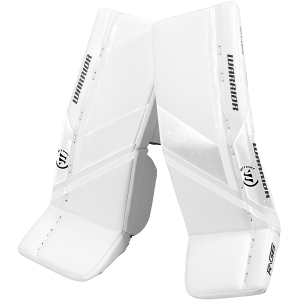 Warrior Ritual G6 E+ Goalie Pads Youth white/black 20&quot; + 0,5&quot;