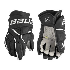 Bauer Supreme Mach Gloves Senior black/red 15&quot;