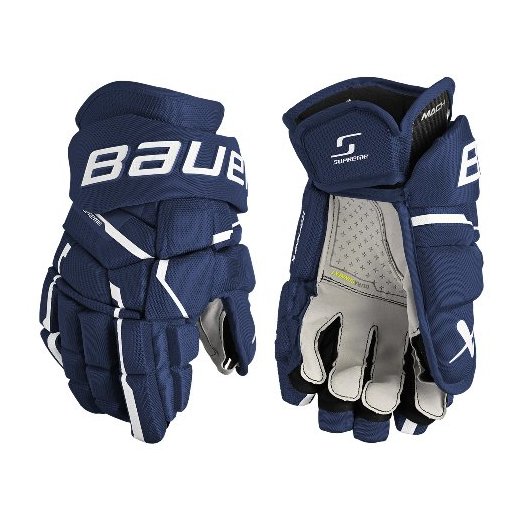 BAUER Supreme Mach Handschuhe Senior navy 15"