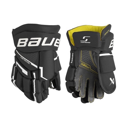 BAUER Supreme Mach Handschuhe Bambini schwarz/weiﬂ 9"