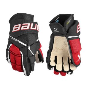 BAUER Supreme M5 Pro Handschuhe Intermediate rot 13&quot;