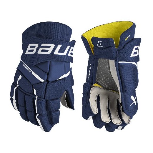 Bauer Supreme M3 Gloves Senior navy 14"