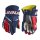 BAUER Supreme M3 Handschuhe Intermediate navy/rot/weiﬂ 12&quot;