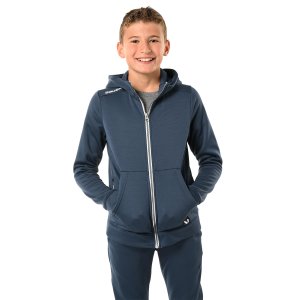 BAUER Fleece Zip Hoody Junior Navy