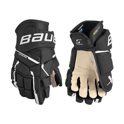 Bauer Supreme M5 Pro Gloves Senior black/white 14"