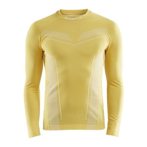 Craft PRO Control Seamless Longsleeve Senior yellow XXL