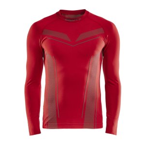 CRAFT PRO Control Seamless Langarm-Shirt Senior weiss L