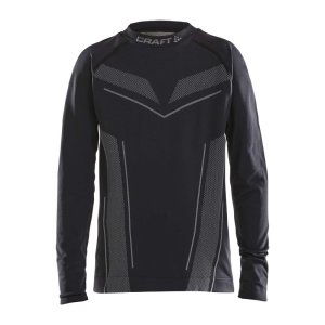 Craft PRO Control Seamless Longsleeve Junior 122/128 Black