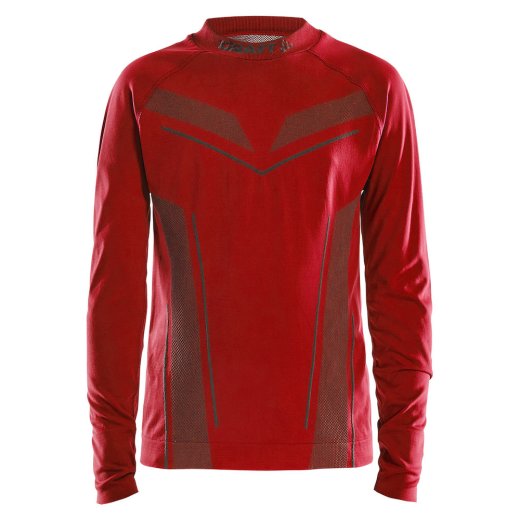 Craft PRO Control Seamless Longsleeve Junior 122/128 Red