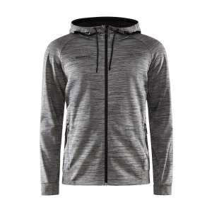 CRAFT ADV Unify Full Zip Hoodie Herren Blaze Melange M