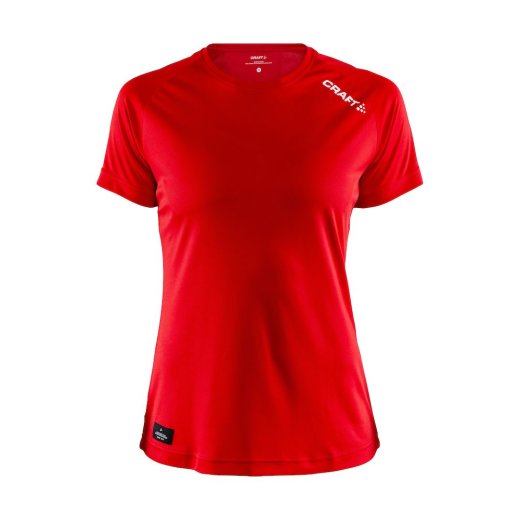 CRAFT Community Funktion Kurzarm T-Shirt Frauen Bright Rot XS