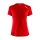 CRAFT Community Funktion Kurzarm T-Shirt Frauen Bright Rot XS