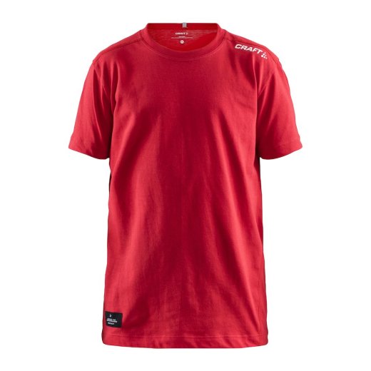 CRAFT Community Mix Kurzarm T-Shirt Junior Bright Rot 158/164