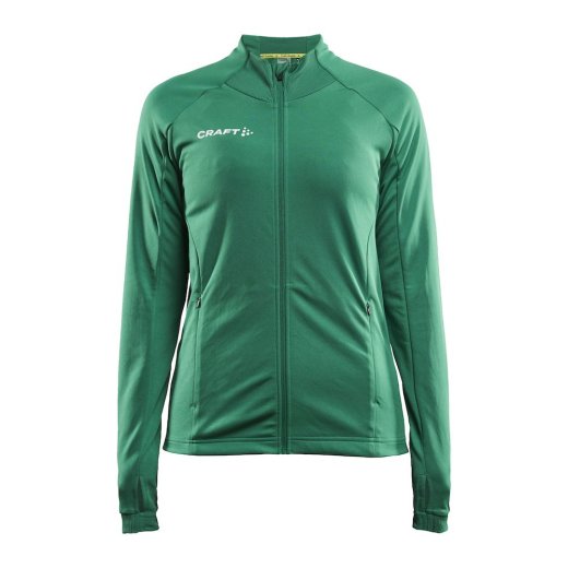 Craft Evolve Full Zip Jacket Woman Team Green XXL