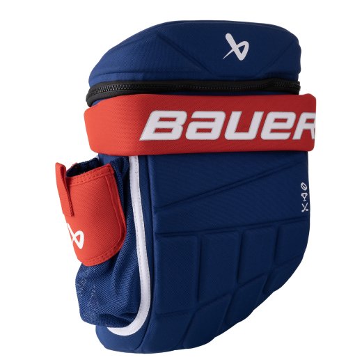 BAUER Glove Backpack - Blue-Red