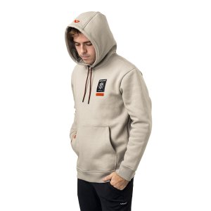 BAUER Lined Fleece Hoody Senior grau